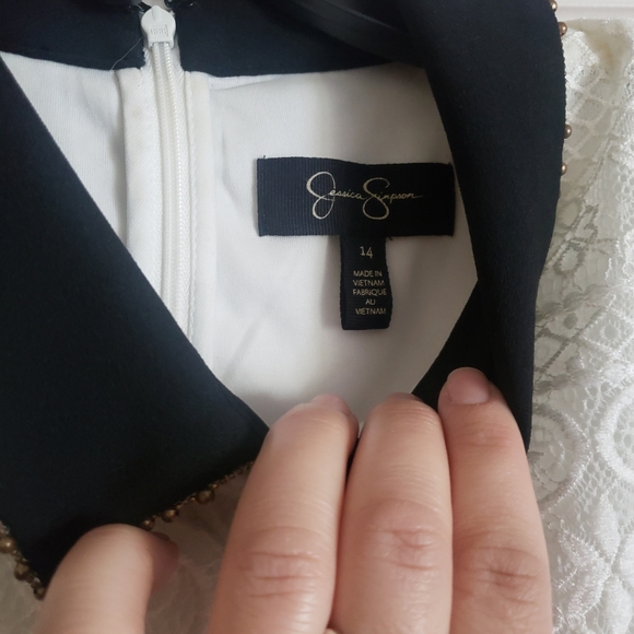 Black and white Jessica Simpson dress - Picture 4 of 4